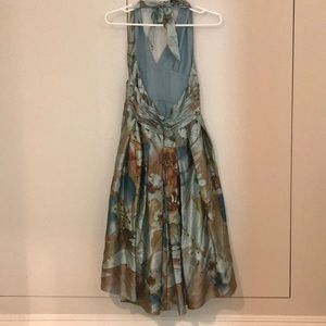 Adrianna Papell Floral Halter Dress